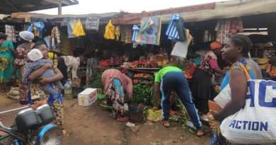 Mercado de Mbog-Betsi en Yaundé, CAMERÚN