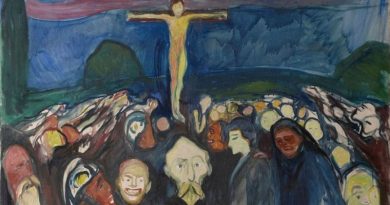 Golgota. Sabado Santo. Munch. 1900.