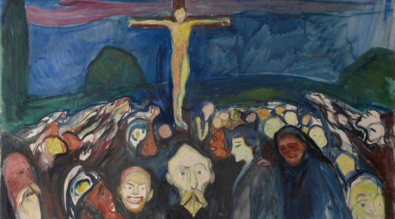 Golgota. Sabado Santo. Munch. 1900.