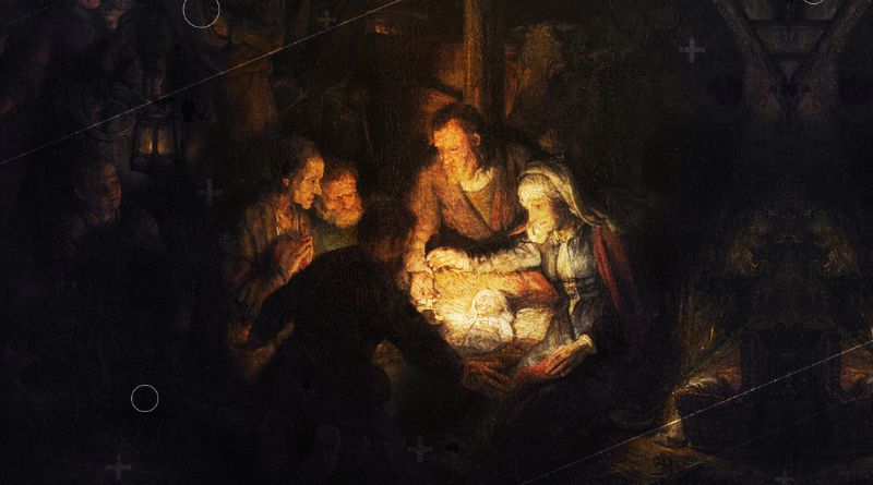 Nacimiento de Cristo. Rembrandt