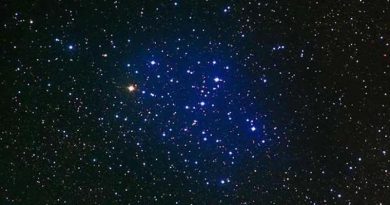 Cielo estrellado de Año Nuevo