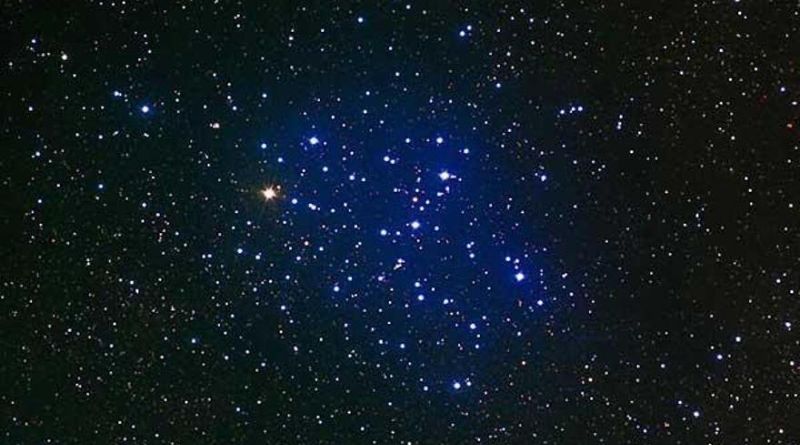 Cielo estrellado de Año Nuevo