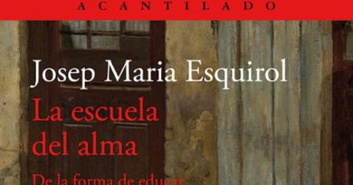 La escuela del alma. Josep Maria Esquirol