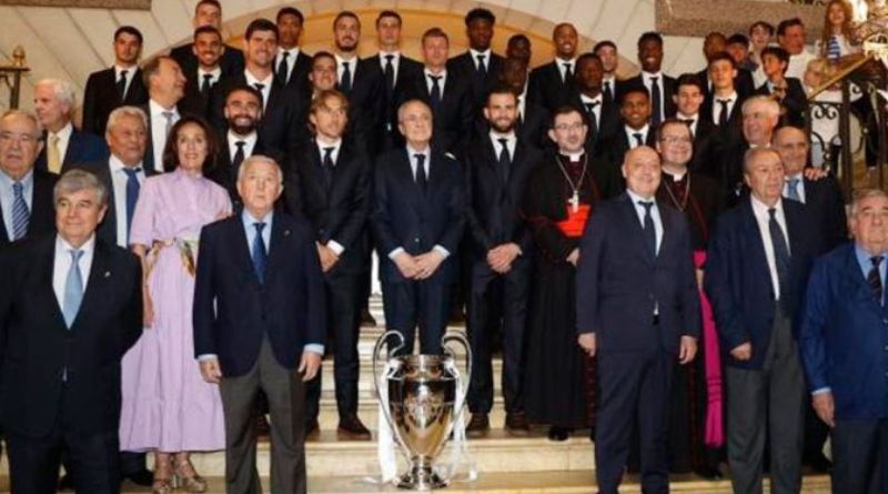 Almudena Copa Champions Real MAdrid